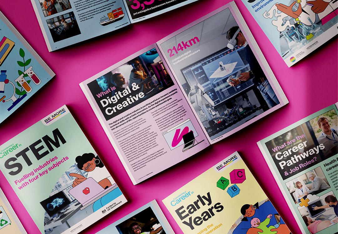 LCR BE MORE’S CAREERS GUIDES: HELPING SHAPE FUTURES