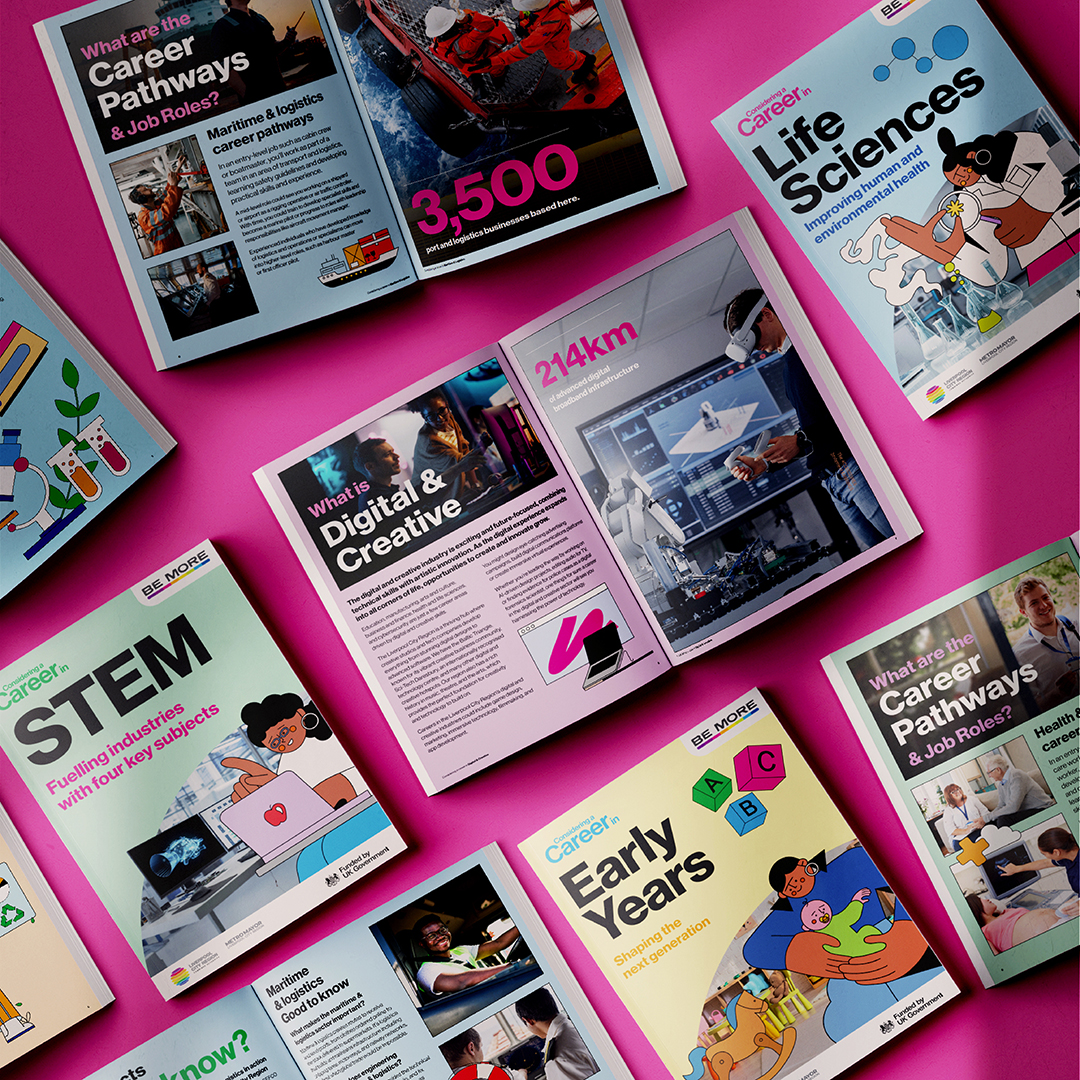 Image showing various LCR career guides