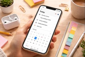 DIGITAL SECRET WEAPONS FOR A PRODUCTIVE 2026 Image of digital tool being used on iPhone