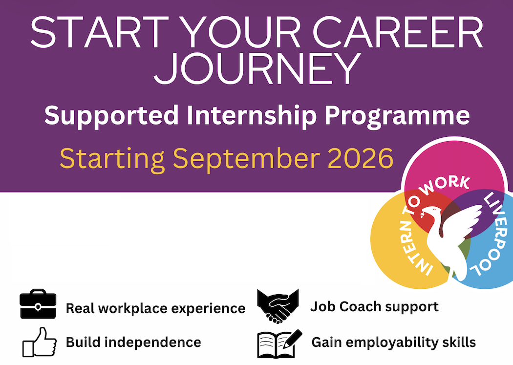 Image showing details of the supported internships programme