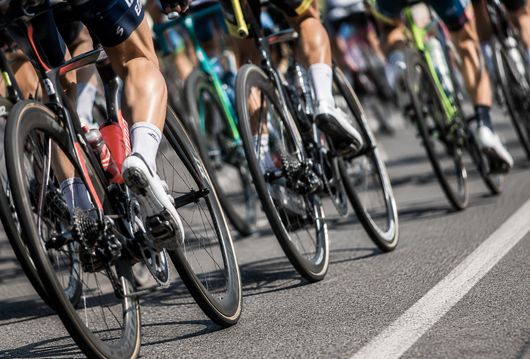 Image of Tour de France cyclists