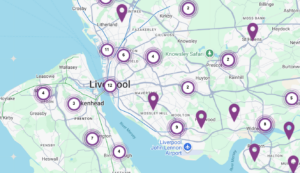 UP TO £4500 FOR APPRENTICE FAMILIES WHO LOSE BENEFITS MAP OF LCR SHOWING APPRENTICESHIP VACANCIES