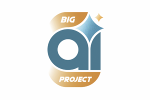 IMAGE OF BLUE AND ORANGE BIG AI PROJECT LOGO